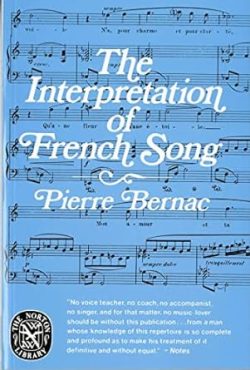 The Interpretation of French Song