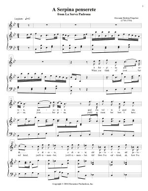 Soprano aria "A Serpina penserete" MP3