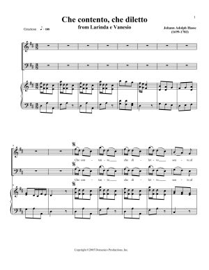 Italian Duet Che contento, che diletto