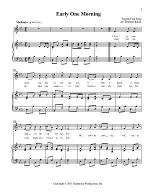 Early One Morning MP3