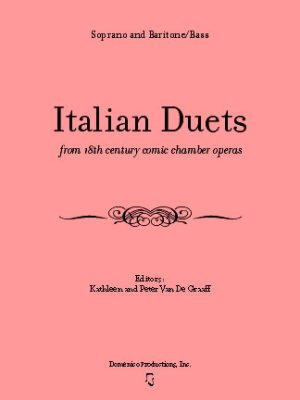 Italian Duets from 18th century comic chamber operas for Soprano and Baritone/Bass