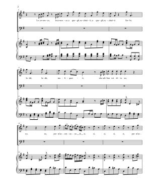 Lo conosco vocal duet