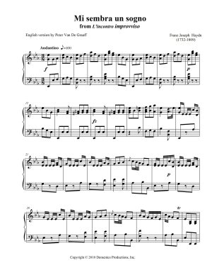 Haydn Opera Trio Mi Sembra un sogno