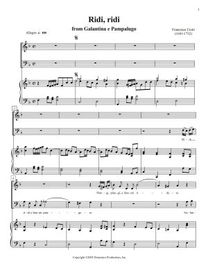 Italian Duet Ridi, Ridi