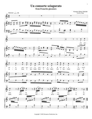 soprano aria Un consorte sciagurato