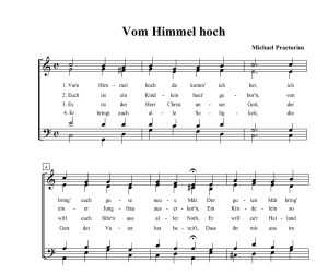 Von Himmel Hoch (Praetorius)