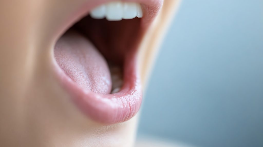 Open mouth for proper singing technique