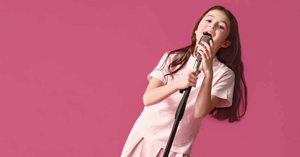 It's never too young to use voice exercises.